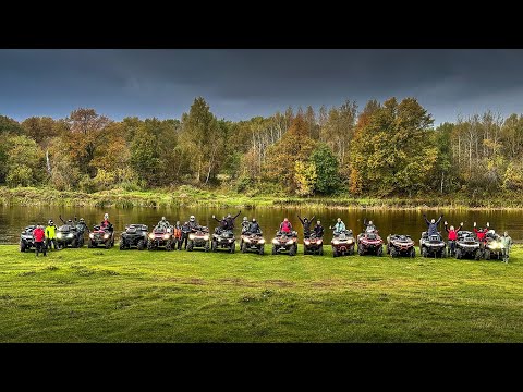 Видео: Все модели квадроциклов Crorce на одном маршруте!