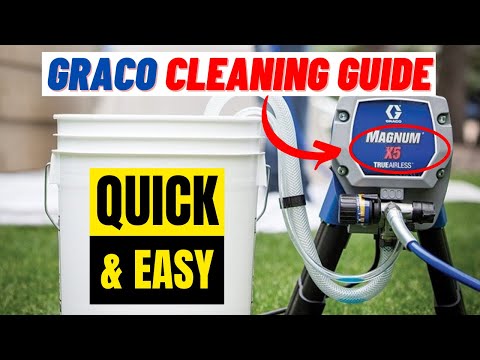 Видео: Как очистить краскораспылитель Graco в 2024 году (пошаговое руководство)