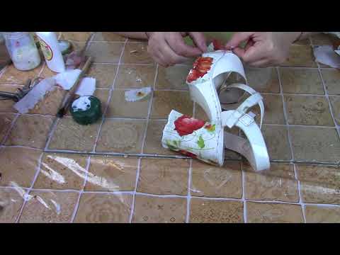 Видео: Обновляем летнюю обувь ХоббиМаркет