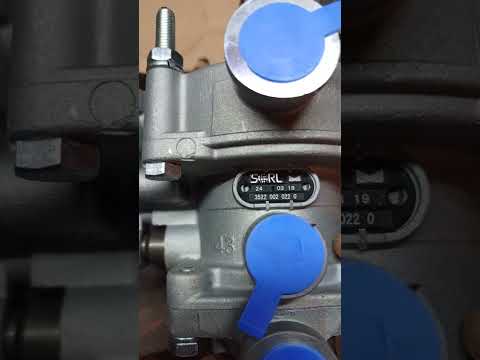 Видео: кран управления тормозами прицепа