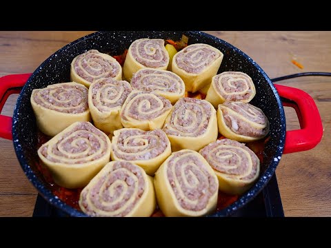 Видео: БЕЗ ВОЗНИ И ЛЕПКИ!  Я не могу перестать готовить так ФАРШ! Вкуснее ужина еще не было!