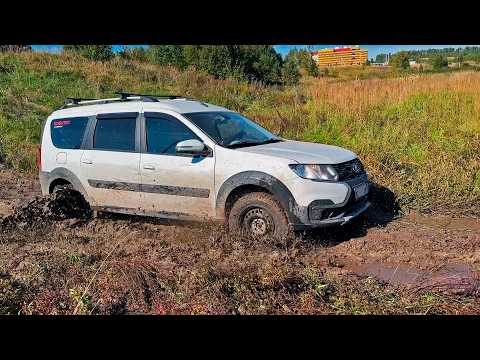Видео: Владельцы внедорожников в шоке! На бездорожье выехали LADA и HYUNDAI