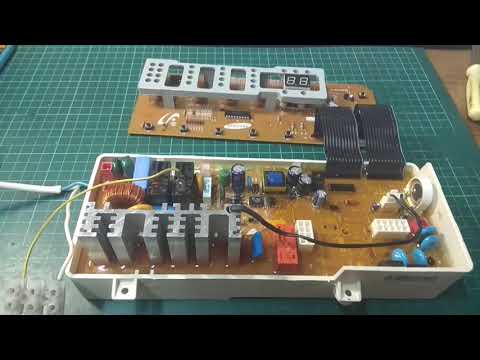 Видео: Ремонт модуля управления стиральной машины Samsung