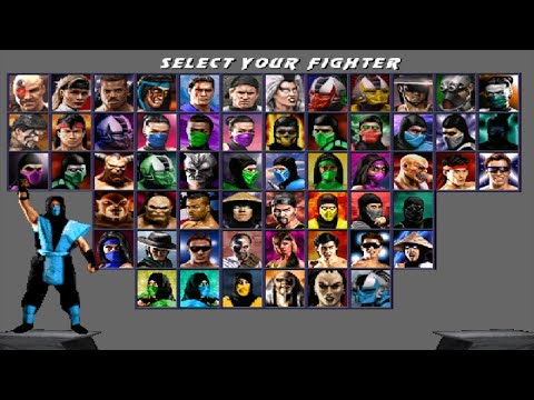 Видео: Ultimate Mortal Kombat Trilogy - SUB-ZERO MK1 Полный проход 2024 !!!