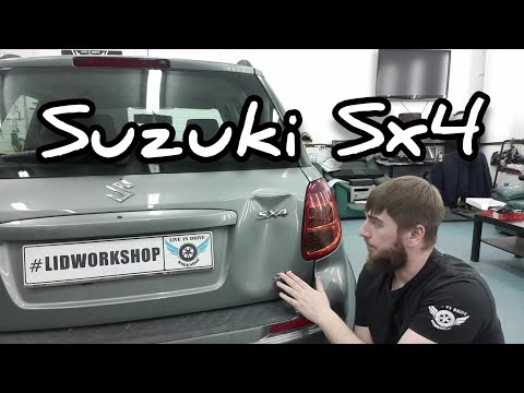 Видео: PDR Suzuki SX4 | Ремонт большой вмятины