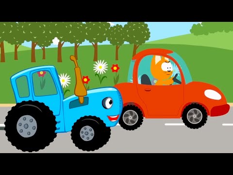 Видео: Котёнок и волшебный гараж - Все серии подряд (сборник 1) | Мультфильмы для детей про машинки