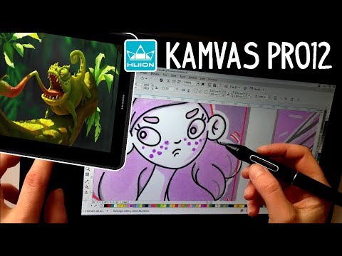 Видео: Обзор Huion Kamvas Pro 12 | Как выбрать планшет