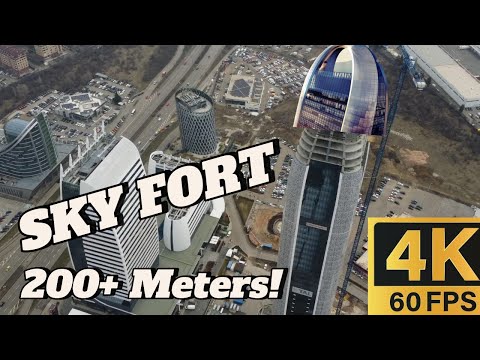 Видео: [4K] Първият БЪЛГАРСКИ небостъргач - най-високата сграда на БАЛКАНИТЕ - Sky Fort в 60 FPS