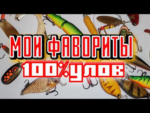 Видео: Приманки которые Ловят. Мои любимые Блёсны, Воблеры и Силикон.