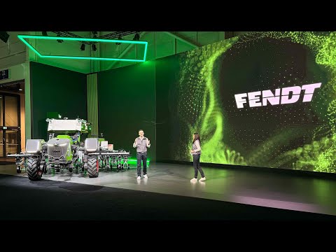 Видео: Fendt Xaver 104 GT Мировая новинка на AGRITECHNICA 2025!