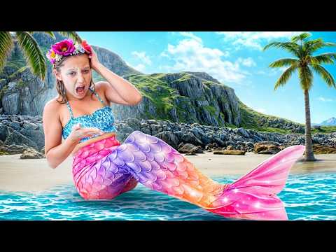 Видео: Амелка и нейните приятели са СЕ ПРЕВЪРНАЛИ В РУСАЛКИ! Злата вещица в къщата на Амелка