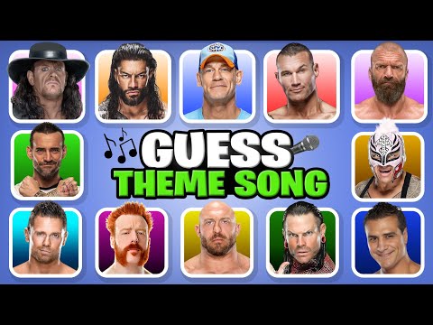 Видео: Угадайте 36 лучших песен из WWE | Джон Сина, CM Punk, Роман Рейнс
