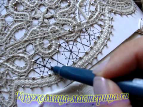 Видео: Матрешка. Порядок выполнения большого плетешкового заполнения с окружностями.