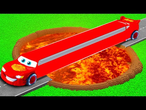 Видео: СМОЖЕТ ЛИ ГИГАНСКАЯ ТАЧКА ПЕРЕЛЕТЕТЬ ОГРОМНУЮ ЯМУ С ЛАВОЙ В ГТА 5 ? - ЭКСПЕРИМЕНТ В TEARDOWN