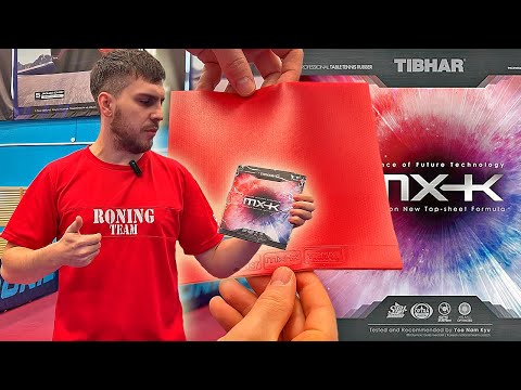 Видео: TIBHAR MX-K! Обзор на накладку для настольного тенниса!