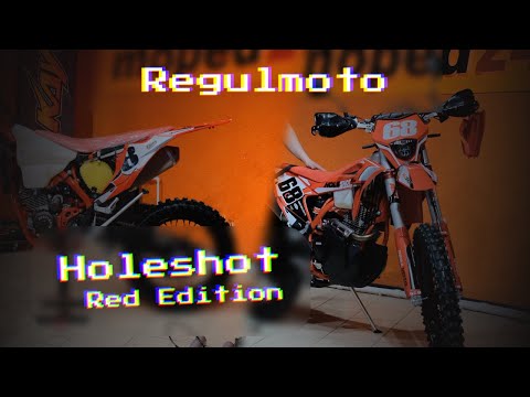 Видео: Сборка и обслуживание эндуро мотоцикла после покупки. Regulmoto Holeshot Red Edition