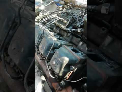 Видео: Газы давят воду из расширителя камаз