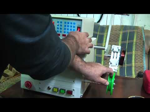 Видео: Намоточный станок CNC DY-810