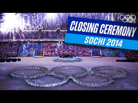 Видео: Лучшие моменты церемонии закрытия Сочи-2014