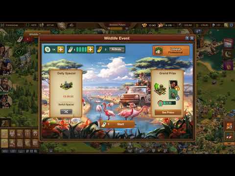 Видео: Новая версия мини-заданий "Соперники" в зверином событии 2024 в игре FoE