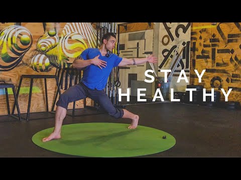 Видео: STAY HEALTHY FLOW | 40-минутный урок для начинающих (домашние занятия)