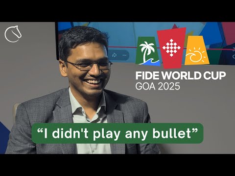 Видео: Пентала Харикришна: Тай-брейки — это напряжённо! | Кубок мира ФИДЕ 2025 | Тай-брейки 4-го тура