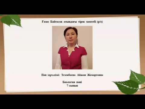 Видео: Өсімдіктер мен жануарлар үшін тыныс алудың маңызы