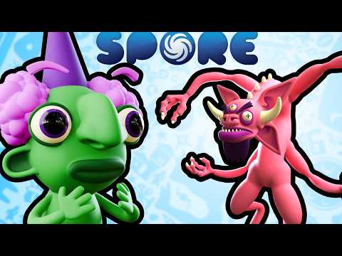 Видео: Я переделал SPORE Creature Creator в Blender.
