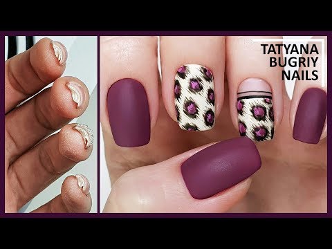 Видео: Маникюр на СЕБЕ левой рукой/ Простой Дизайн Ногтей/ Тренд 2018 в маникюре