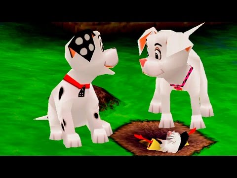 Видео: Hodgepodgedude играет 102 далматинца: пятнистые спасатели (начало игры летсплей геймплей)