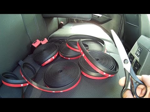 Видео: УАЗ ПАТРИОТ 2017: Часть 2. Как самостоятельно проклеить УАЗ z-образным уплотнителем?