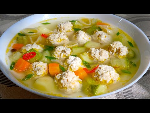 Видео: Такой СУПЧИК я готов КУШАТЬ все лето! Все дело в КАБАЧКЕ!