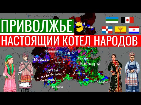 Видео: Среднее Поволжье за 8 минут