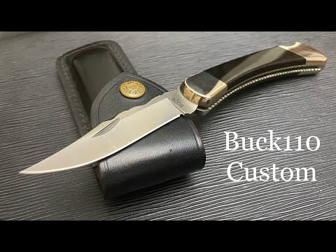 Видео: Нож Buck 110 custom