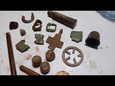 Видео: Осенняя прогулка по п/лагерю. С Тёмой по полям!!! 🌾🌾🌾 Находки есть! 6.11.25