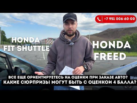 Видео: Обзор Honda Freed 2014 год и Honda Fit Shuttle 2012 год с оценкой 4 балла за 900 000 рублей! 