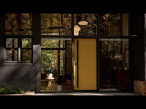 Видео: Освежающий отдых в стиле модерн середины века (тур по проекту)