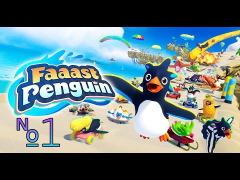 Видео: Faaast Penguin - ПИНГВИНЫ В ОТПУСКЕ! МИЛОТА! #1 🐧