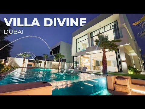 Видео: Вилла «Поле для гольфа» в Дубае — Добро пожаловать на виллу «Божественная» — Damac Hills