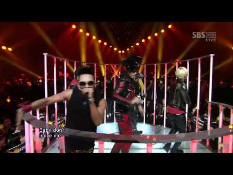 Видео: BIGBANG [BAD BOY] @SBS Inkigayo Популярная песня 20120401