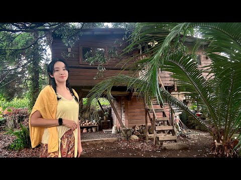 Видео: Путешествие по острову Чеджудо | День в уютной загородной хижине | Ощущение лесной хижины