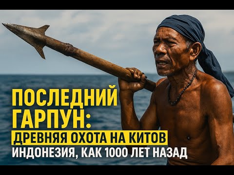 Видео: Последний гарпун  Древняя охота на китов с копьями в Индонезии