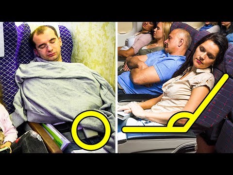 Видео: 10 Малоизвестных Хитростей для Идеального Сна в Полете
