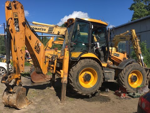 Видео: 🚜На JCB 4CX потёк передний распределитель(отвечает за фронтальный ковш)🔧🔨Разборка и ремонт👍