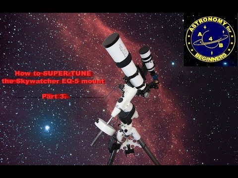 Видео: Как сделать супернастройку монтировки Skywatcher EQ 5. Часть 3