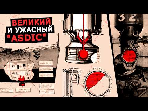 Видео: Зачем ASDIC ставили на подлодки? Как эсминцы искали гидролокатором ASDIC немецкие подлодки 2 мировой
