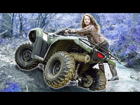Видео: Моя девушка вытащила меня... | Встреча на Honda Four Wheeler
