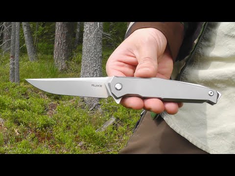 Видео: Нож Ruike M108-TZ. 154CM и титан от Fenixlight. Обзор и тесты