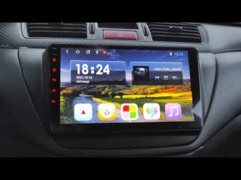 Видео: ANDROID магнитола EKIY для Mitsubishi Lancer 9