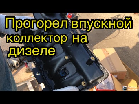 Видео: Замена прогоревшего коллектора ,датчика и клапана ЕГР на Fiat Doblo